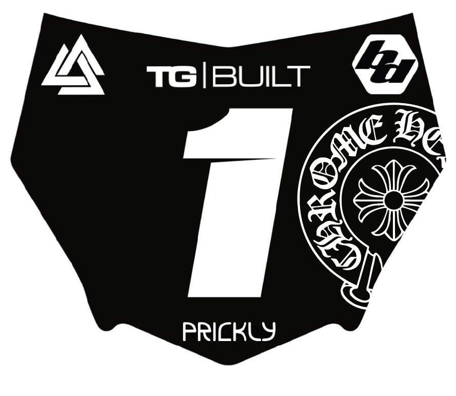 Motocutz Plate Decal